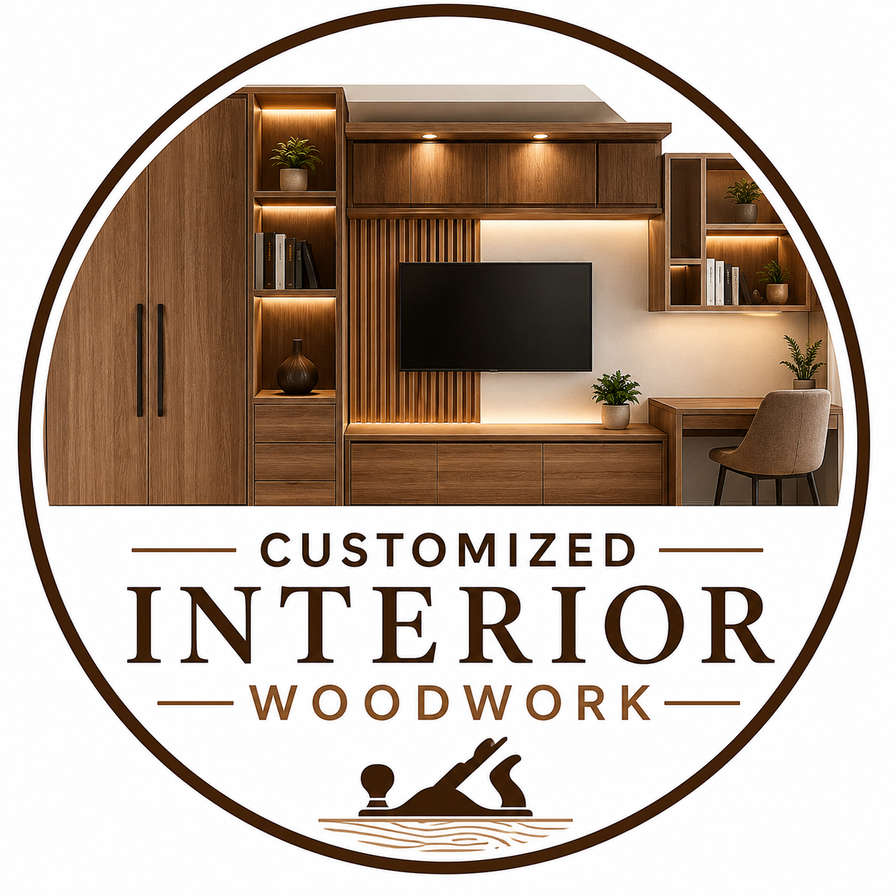 Customized interior woodwork