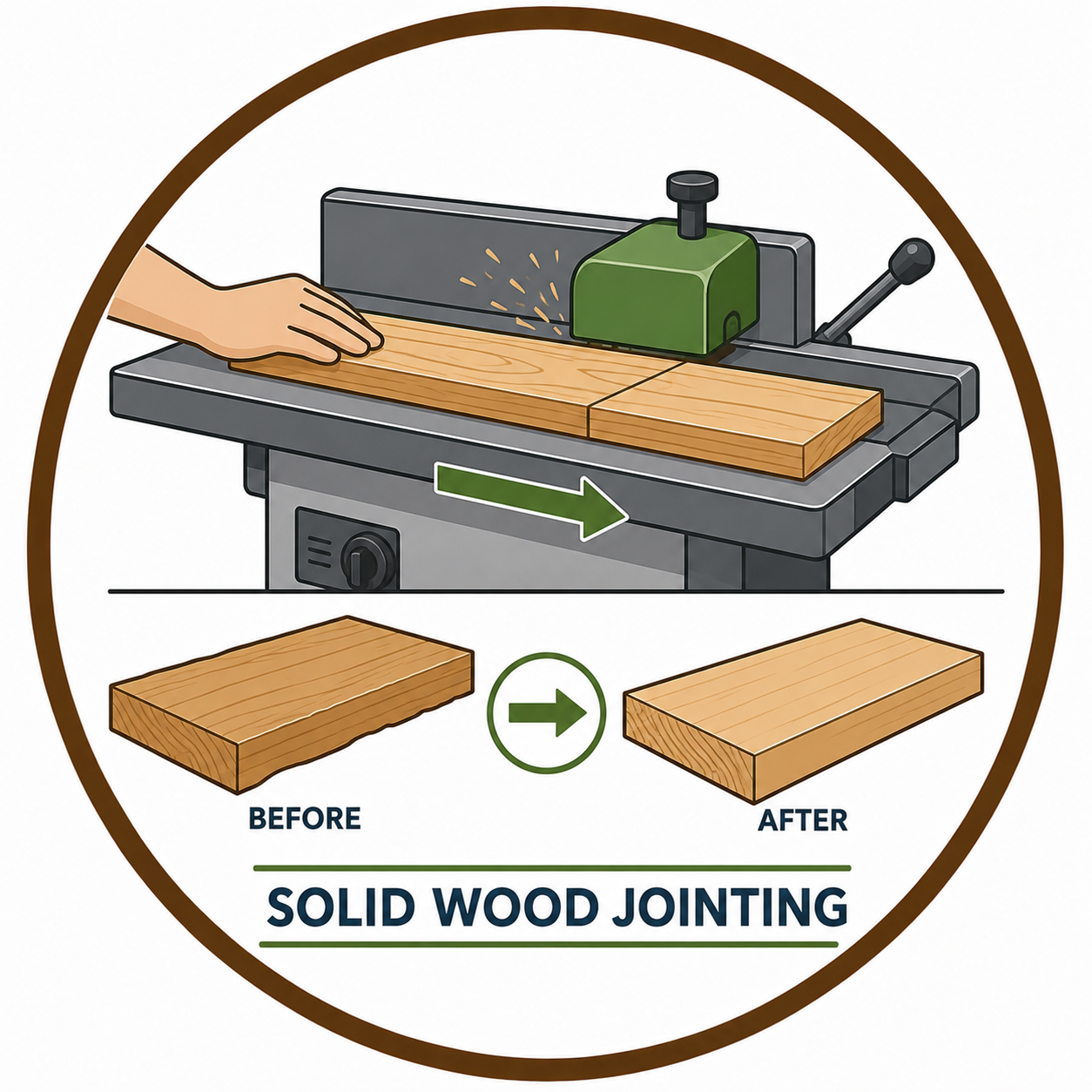 Solid Wood Jointing